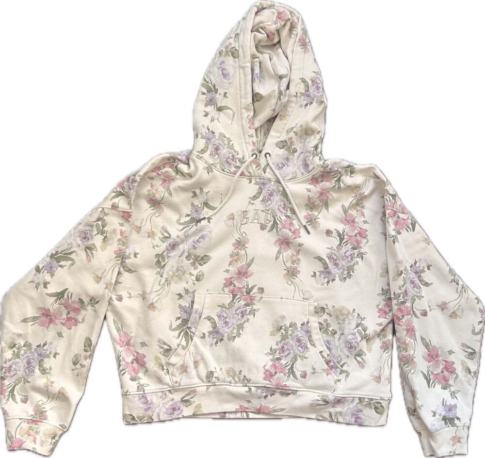 Gap x LoveShackFancy Floral Print Hoodie and Jogger Set Size S - Picture 3 of 15